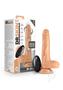 Dr. Skin Platinum Silicone Dr. Grey Rechargeable Thrusting Dildo With Remote Control 7in - Vanilla